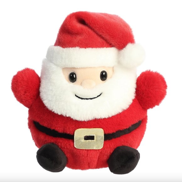 Aurora Other - NWT Aurora Plush Stuffed Round Santa 8”